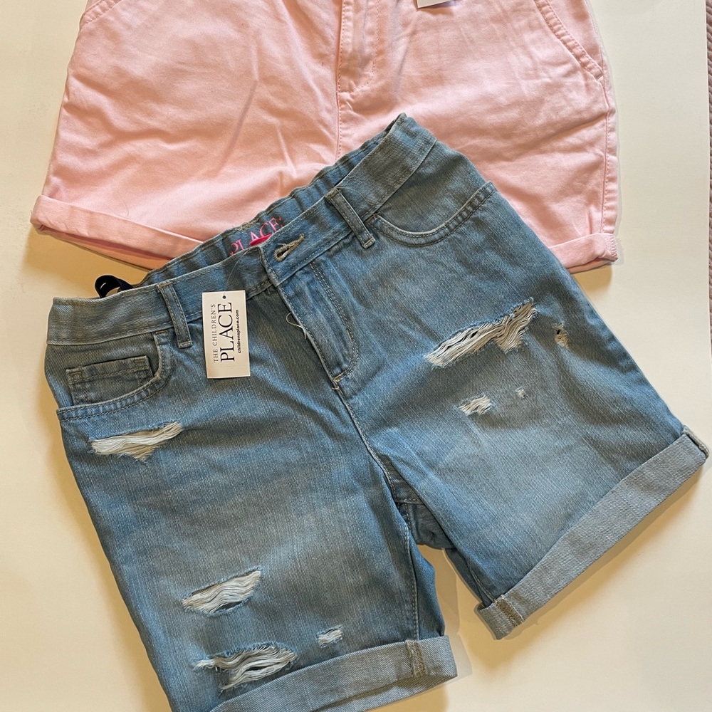 The Children's Place Blue and Pink Summer Shorts